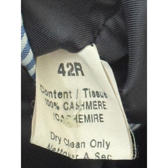 Tommy Hilfiger 100% Cashmere Blazer | Gray Two-Button Jacket VGC (Read) - Picture 5 of 6